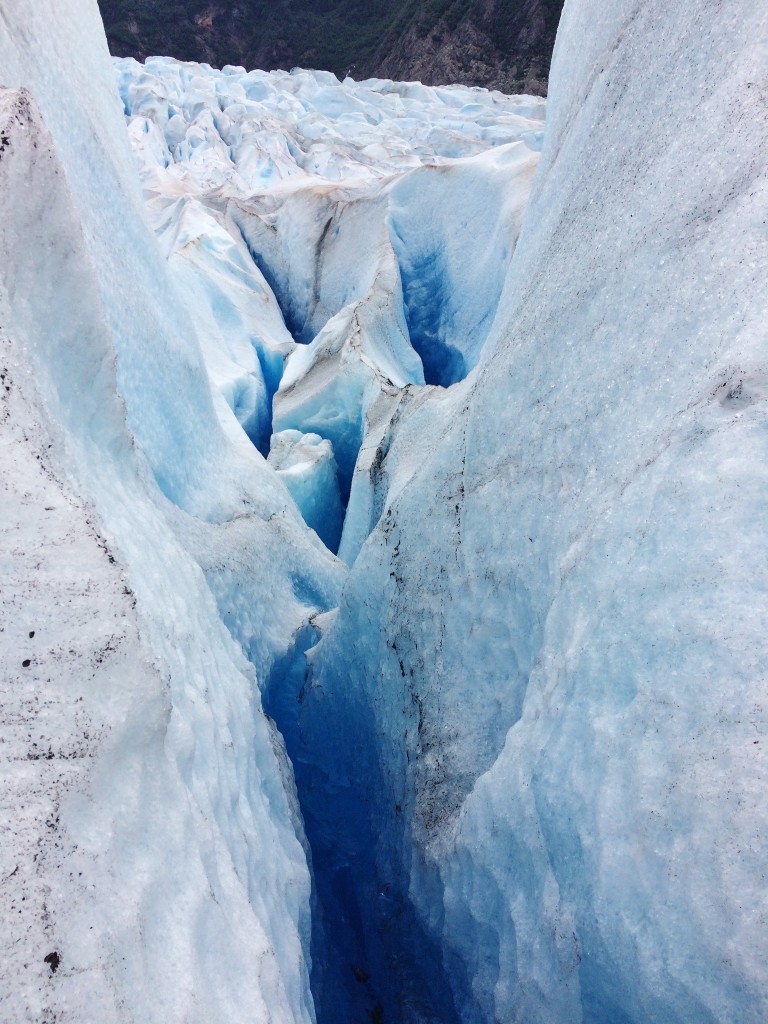 Live Life Out of Office - Glacier Crevasse